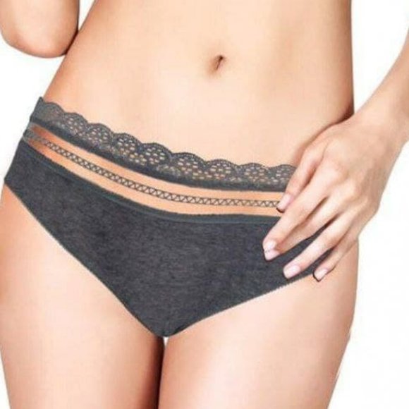 Pure Cotton padded C-cup lift-up bra set - Picture 2 of 2